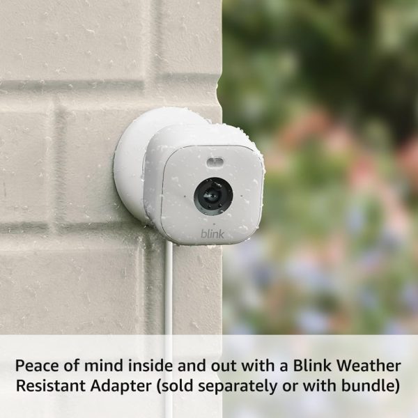 Blink Mini 2 — Plug-in smart security camera, HD night view in color, built-in spotlight, two-way audio, motion detection, Works with Alexa (White) - Image 4