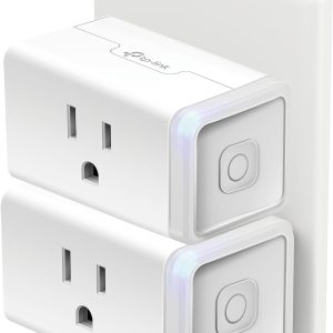 Plug HS103P2, Smart Home Wi-Fi Outlet Works with Alexa, Echo, Google Home & IFTTT, No Hub Required, Remote Control,15 Amp,UL Certified, (Pack of 2) White