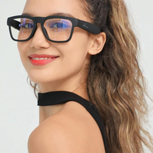 OhO Bluetooth Sunglasses,Voice Control and Open Ear Style Smart Glasses to Listen Music and Calls,UV400 Polarized Lens - Image 3